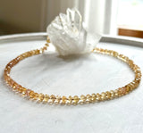 Faceted Topaz Necklace