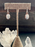 Dendritic Opal Earrings