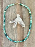 Grandidierite Beaded Necklace