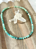 Grandidierite Beaded Necklace
