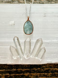 Aqua Kyanite Necklace