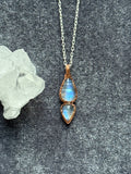 Double Moonstone Necklace