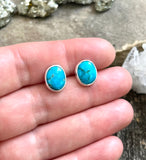 Sleeping Beauty Turquoise Studs