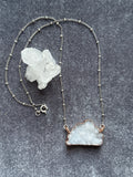 Druzy Cloud Necklace