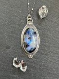 Starry Moonstone Necklace