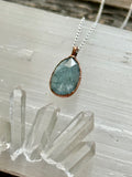 Aqua Kyanite Necklace