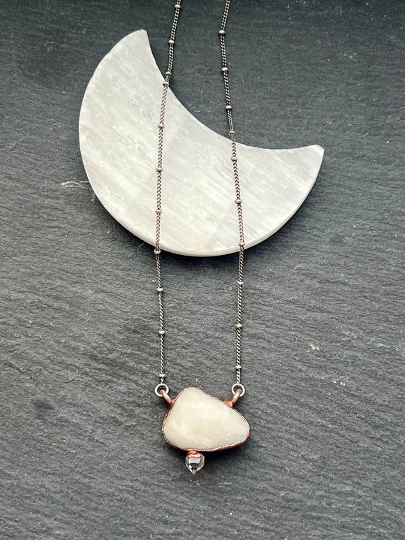 Beach Stone Cloud Necklace