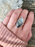 Tourmalated Quartz Ring