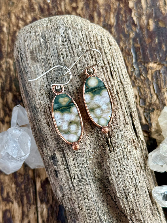 Ocean Jasper Earrings