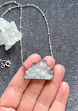 Druzy Cloud Necklace