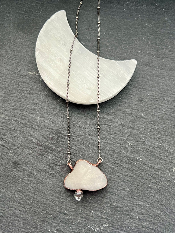 Beach Stone Cloud Necklace