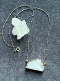 Druzy Cloud Necklace