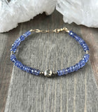 Iolite & Pyrite Bracelet