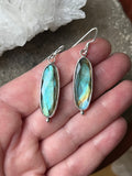 Labradorite Earrings