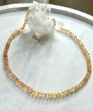 Faceted Topaz Necklace