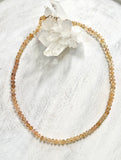 Faceted Topaz Necklace