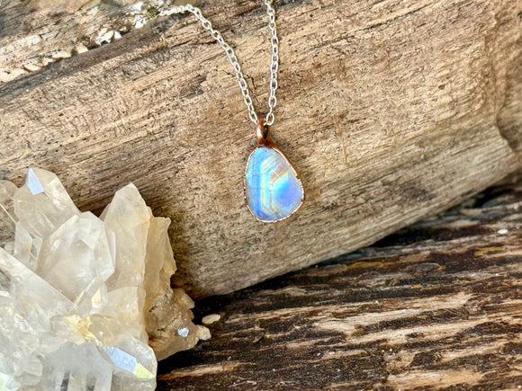 Rainbow Moonstone Necklace
