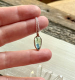 Bi-Color Kyanite Necklace