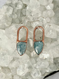 Aqua Kyanite Earrings