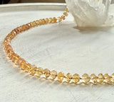Faceted Topaz Necklace