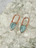 Aqua Kyanite Earrings