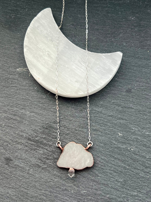 Beach Stone Cloud Necklace