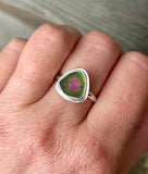 Watermelon Tourmaline Ring