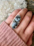 Dendritic Opal Ring