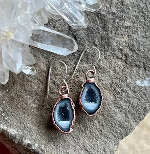 Tabasco Geode Earrings