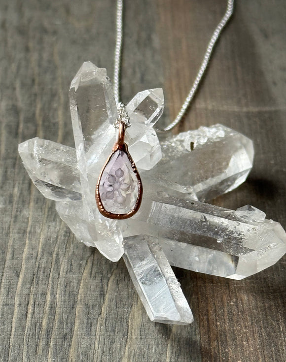 Botanical Amethyst Necklace