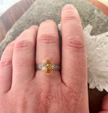Citrine Crystal Ring | Size 7 1/2