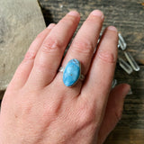 Golden Hills Turquoise Ring | Size 7 1/4