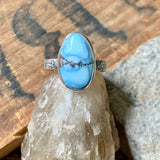 Golden Hills Turquoise Ring | Size 7 3/4